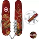 Складаний ніж Victorinox SPARTAN ZODIAC 13 функцій для активного відпочинку стильний аксесуар із золотою змійкою - зображення 1