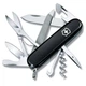 Складаний ніж Victorinox Mountaineer 91 мм чорний для активного відпочинку та подорожей 8 функцій - зображення 1
