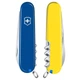 Складной нож Victorinox Waiter сине-желтый для активного отдыха и туризма 9 функций компактный и надежный - изображение 5