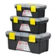 Комплект ящиків для інструментів 3 шт INTERTOOL BX-0303 ВХ-0310 10"/ВХ-0312 12"/ВХ-0314 14" - зображення 1