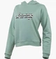 Худі Jeep Hooded Cropped Sweatshirt Striped Print Turquoise O102609-E854 S - зображення 1
