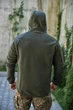 Кофта флісова з капюшоном SHARK SKIN MILITARY OLIVE 2XL(54) - зображення 7