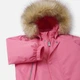 Детский зимний термо слитный комбинезон Reima Gotland 5100117C-3310 74 см Розовый (6438557240787) - изображение 5