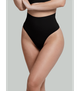 Бесшовные женские трусики стринги String Shapewear - Giulia - STRING SHAPEWEAR - XXL - Black - изображение 1