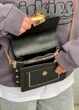Женская сумка 8504 кросс-боди на цепочке черная - изображение 7
