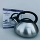 Чайник из нержавеющей стали со свистком 3 л. Bohmann BH-9975 - изображение 1