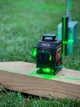Mini laser zielony YATO 16-liniowy 4D z akcesoriami (YT-30419) - obraz 9