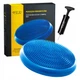 Балансировочная подушка-диск 4FIZJO PRO+ 33 см сенсомоторная, массажная Blue (P-5907222931929) - изображение 1