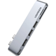 USB хаб для MacBook, концентратор зі швидкою зарядкою та HDMI Ugreen CM380 (6 в 1, Type-C, SD,100 Вт) - зображення 1