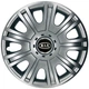 Автомобильные колпаки на колеса KIA R15 №319 SJS серебристые комплект 4шт TR0054316 - изображение 1