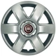 Автомобильные колпаки на колеса FIAT RED R15 №337 SJS серебристые комплект 4шт TR0056012 - изображение 1