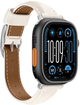 Ремінець AMAZINGTHING Class Band для Apple Watch 45 / 46 / 49 мм Light Beige (4896238001249) - зображення 3