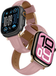 Ремінець AMAZINGTHING Class Band для Apple Watch 45 / 46 / 49 мм Pink (4896238001256) - зображення 1