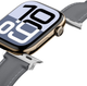 Ремінець AMAZINGTHING Class Band для Apple Watch 45 / 46 / 49 мм Grey (4896238001263) - зображення 7