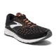 Кросівки чоловічі Brooks GLYCERIN 16 M 41 (8.0US) Black/orange/grey (1102891D069) - зображення 2