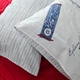 Комплект постельного белья Cotton Box "Alesta Bordo" ранфорс евро - изображение 5
