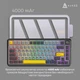 Клавіатура бездротова Ajazz AK820 Max Plus Day Dream Switch Black (AK820MAX-DD-BGY) - изображение 9