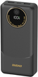 Powerbank Dudao K12Pro 20000 mAh 22.5W Black (6976625333899) - obraz 1
