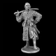 Статуэтка коллекционная Казацкий полковник 6,5 см фигурка из металла и олова, антиквариат, декор интерьер - изображение 1
