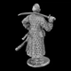 Статуэтка коллекционная Казацкий полковник 6,5 см фигурка из металла и олова, антиквариат, декор интерьер - изображение 2