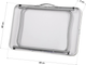 Stół kempingowy Nils Camp NC3401 składany 60 x 40 x 50 cm Niebieski (5908261681660) - obraz 8