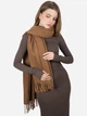 Палантин SumWin Yh-Fashion 2803-09 Коричневый - изображение 1