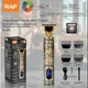 Машинка для стрижки волосся з потужним мотором XPRO RAF R431 (45080-R431_224) - изображение 1