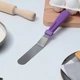Кондитерский шпатель кондитерская лопатка Lavka для торта работы с мастикой марципаном глазурью шоколадом нержавеющая сталь 10,5 см (1305244203) - изображение 5