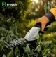 Аккумуляторные ножницы триммер для кустов и травы, секатор Wuber 7,2V 1,3Ah - изображение 14