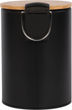 Кошик для ванної кімнати Nuxio Zetru з бамбуком 3L Чорний (5902973461596) - зображення 3