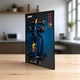 Настенная рамка-подставка для Конструктора LEGO Technic Автомобиль Формулы 1 Болид F1 Oracle Red Bull Racing RB20 (42206) Frame / Display for Ред Бул Лего - изображение 4