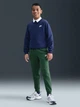 Детские теплые спортивные штаны-джоггеры на флисе для мальчика Nike K Nsw Club Flc Jggr Lbr FD3008-323 S 128-137 см Fir/White (198482176952) - изображение 3