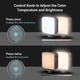 SmallRig P96 LED видеосвет 2200 мА·ч, 2700–6500K, 96 светодиодов, для YouTube, TikTok, влогов - изображение 5