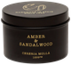 Świeca zapachowa Cereria Mollá Travel Amber and Sandalwood 90 g (CM-TC5537) - obraz 1