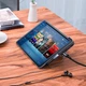 USB-хаб Baseus Bend Angle No.7 Multifunctional Type-C Hub Converter Dark Gray (CAHUB-WJ0G) [77940] - изображение 6