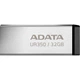 USB флеш накопитель ADATA 32GB UR350 Silver-Black USB 3.2 (UR350-32G-RSR/BK) - изображение 1