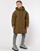 Подростковое зимнее пальто для мальчика X-Woyz DT-8352-1 140 см Хаки (2000002508564) - изображение 3