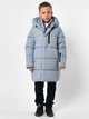Подростковое зимнее пальто для мальчика X-Woyz DT-8348-11 152 см Голубое (2000002515364) - изображение 3