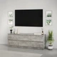 Тумба под телевизор MebelStar Нео 6Ш 150x43x53 см Бетон (MBS-1280) - изображение 1
