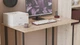 Компьютерный стол Ferrum-decor Ханна 75x120x70 черный ДСП Дуб Сан-Марино 16мм (FRD-103514) - изображение 7