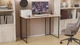 Компьютерный стол Ferrum-decor Ханна 75x120x70 черный ДСП Дуб Сан-Марино 16мм (FRD-103514) - изображение 4