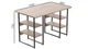 Комп'ютерний стіл Ferrum-decor Карен 75x140x60 чорний ДСП Дуб Сан-Марино 16мм (FRD-102053) - зображення 4