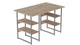 Комп'ютерний стіл Ferrum-decor Карен 75x120x70 сірий ДСП Дуб Сан-Марино 32мм (FRD-102446) - зображення 1