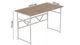 Компьютерный стол Ferrum-decor Раян 75x120x60 белый ДСП Дуб Сан-Марино 32мм (FRD-101139) - изображение 3