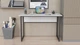 Письмовий стіл із ящиками Ferrum-decor Оскар 750x1400x600 метал Чорний ДСП Дуб Сан-Марино 16 мм (FRD-103235) - зображення 5