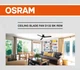 Люстра-вентилятор OSRAM 4099854536588 Ceiling Blade Fan 56W 1200Лм 3000K-6000K DIM з пультом ДК чорна - зображення 5