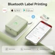 Портативний термопринтер наліпок NIIMBOT D110 M Green Bluetooth, без чорнила, для смартфона - изображение 4
