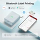 Портативний термопринтер наліпок Niimbot D110 M Blue Bluetooth, без чорнила, для смартфона (модель 1AA56301619) - изображение 5