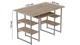 Компьютерный стол Ferrum-decor Тим 75x120x60 серый ДСП Дуб Сан-Марино 32мм (FRD-102466) - изображение 3