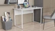 Письмовий стіл із ящиками Ferrum-decor Оскар 750x1400x600 метал Білий ДСП Бетон 16 мм (FRD-103247) - зображення 6